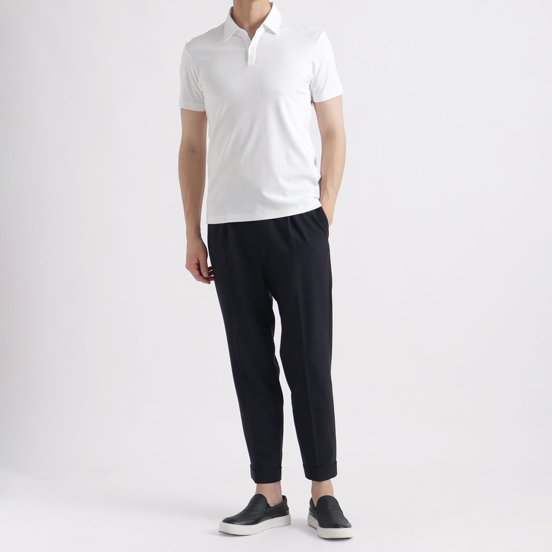 Berluti ホワイト ポロシャツ48 ポロ ＆ Tシャツ 紳士用 | ベルルッティ JP