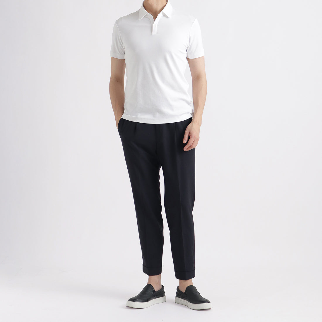 Tailored Polo-shirt Color: White