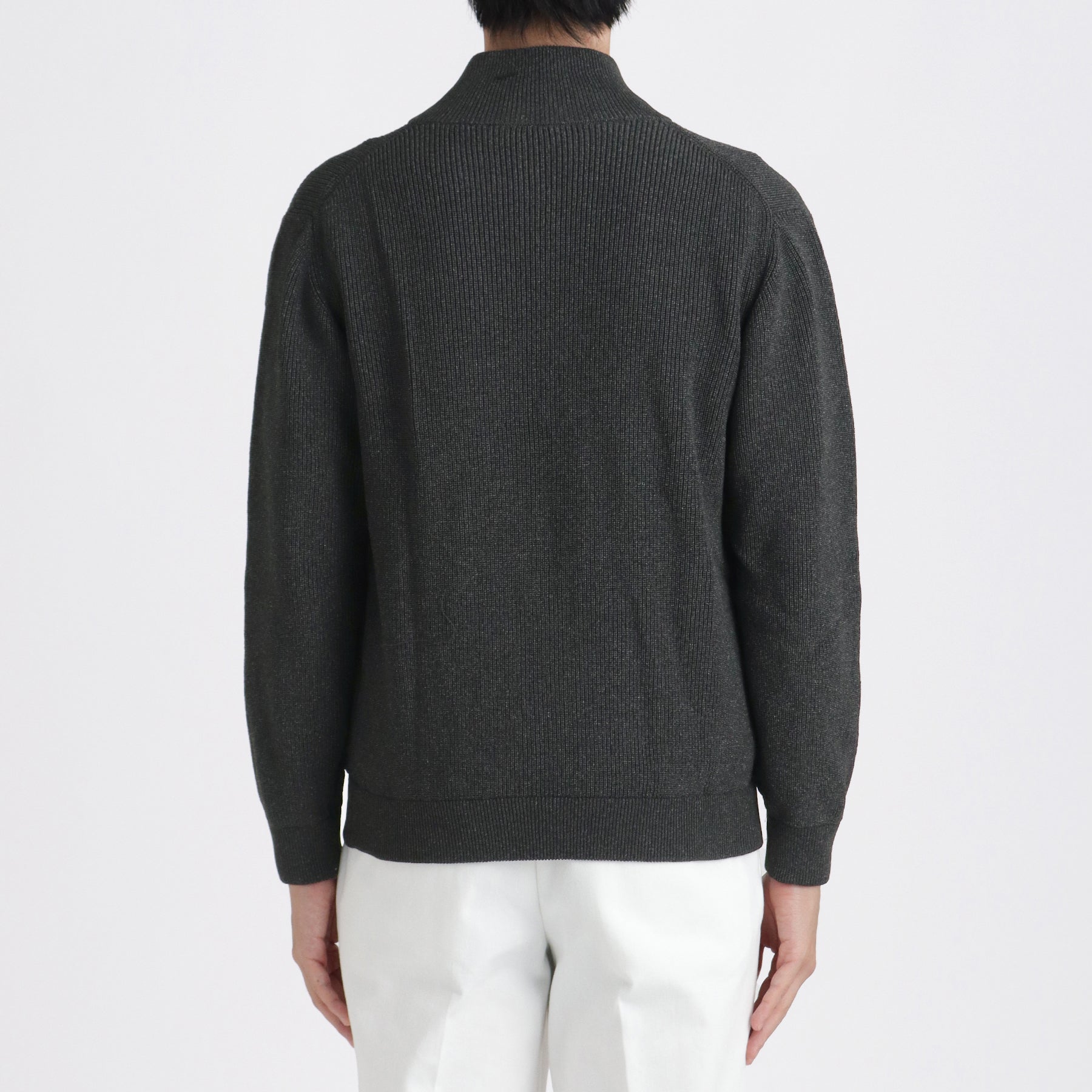 TECHTWEED®(テックツイード) ドライバーズニット チャコール