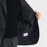 Tropical Easy Jacket Color: Charcoal