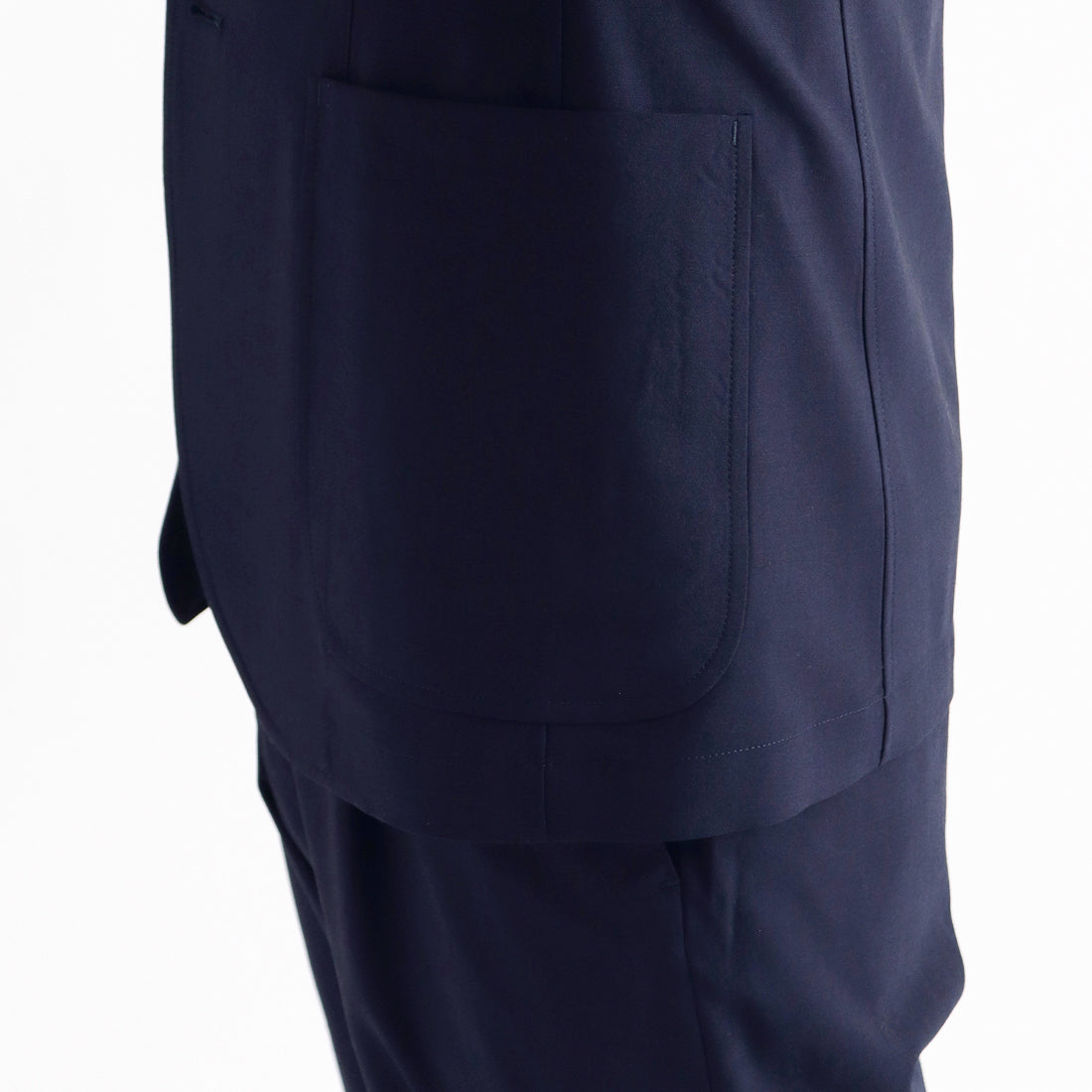 Tropical Easy Jacket Color: Deep Blue
