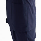 Tropical Easy Jacket Color: Deep Blue