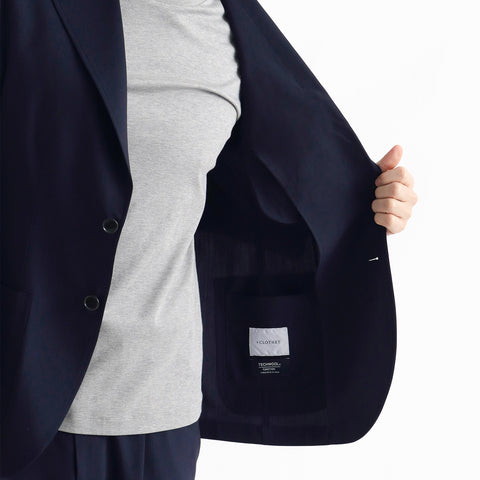 Tropical Easy Jacket Color: Deep Blue