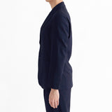 Tropical Easy Jacket Color: Deep Blue