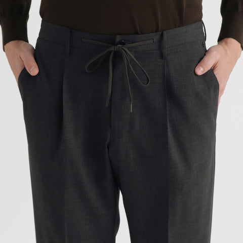 【1月末発送】Tropical Easy Trousers Color: Charcoal