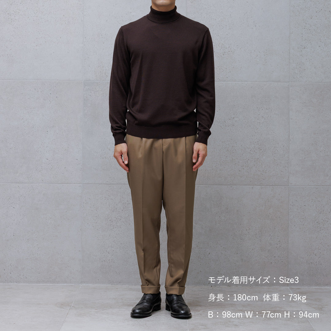 TECHWOOL🄬 Turtle Neck Knit Color: Oak