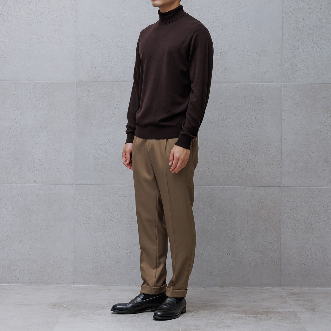 TECHWOOL🄬 Turtle Neck Knit Color: Oak