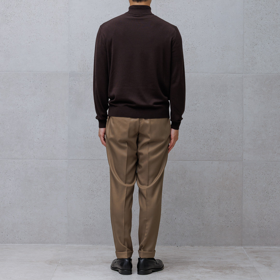 TECHWOOL🄬 Turtle Neck Knit Color: Oak
