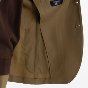 新色キャメル登場 テックウールツイルセットアップ｜+CLOTHET ONLINE