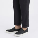 Twill Two Pleats Trousers Color: Navy