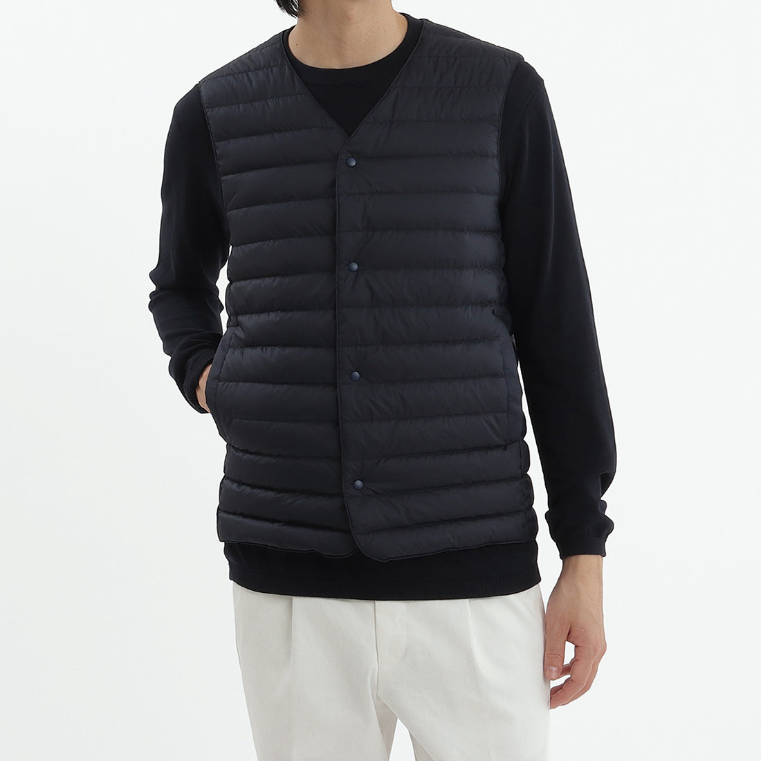 M-65フィールドコート　ネイビー　38 スピックアンドスパン メルトンM-65フィールドコート ネイビー ウール