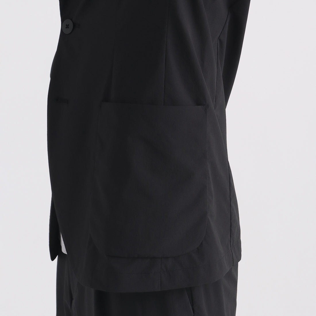 テックスナイロン イージージャケット ブラック | ＋CLOTHET ONLINE