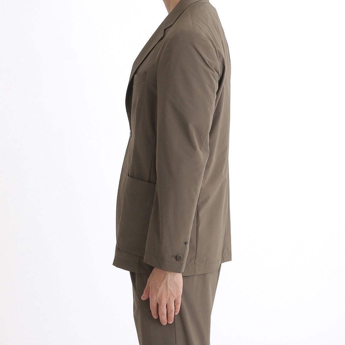 Tex Nylon Easy Jacket Color: Greige