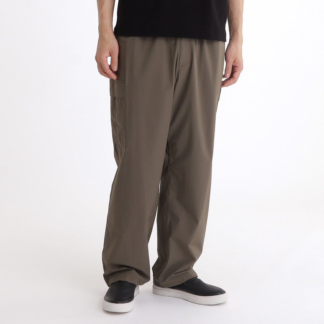Tex Nylon Military Cargo Pants: Greige