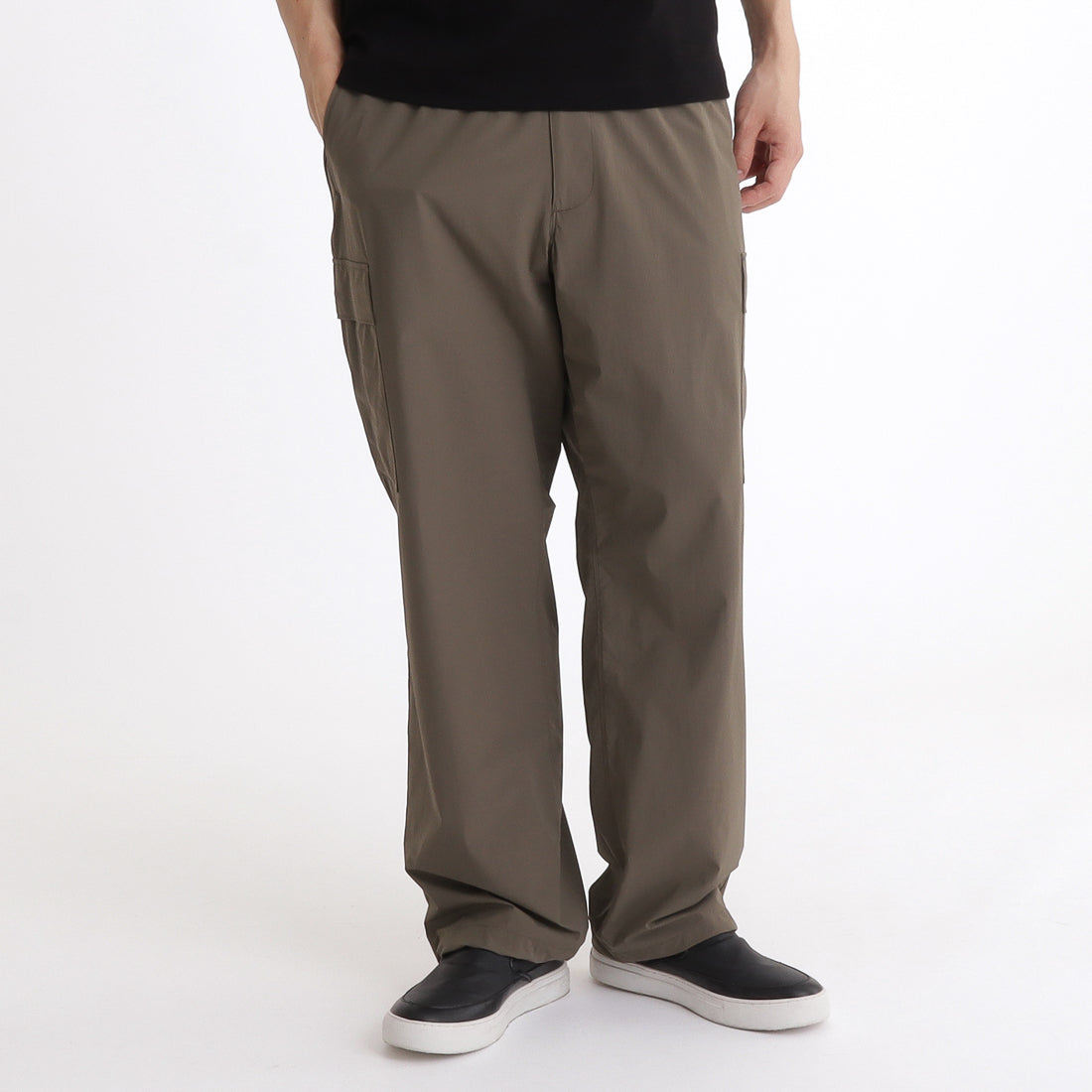 Tex Nylon Military Cargo Pants: Greige