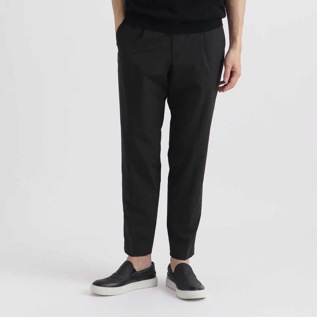 Tex Nylon Side Adjuster Easy Trousers Color: Black