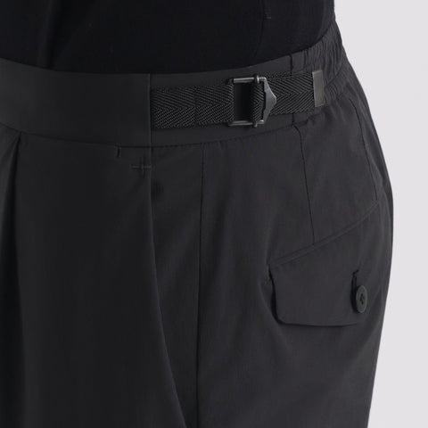 【2月1日販売開始】Tex Nylon Side Adjuster Easy Trousers Color: Black