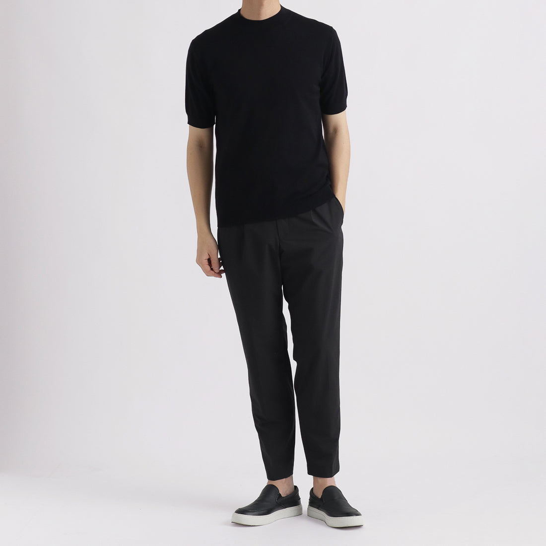 Tex Nylon Side Adjuster Easy Trousers Color: Black