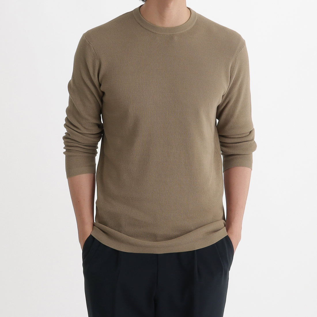 Mini Thermal Knit Color: Mocha