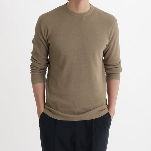 Mini Thermal Knit Color: Mocha