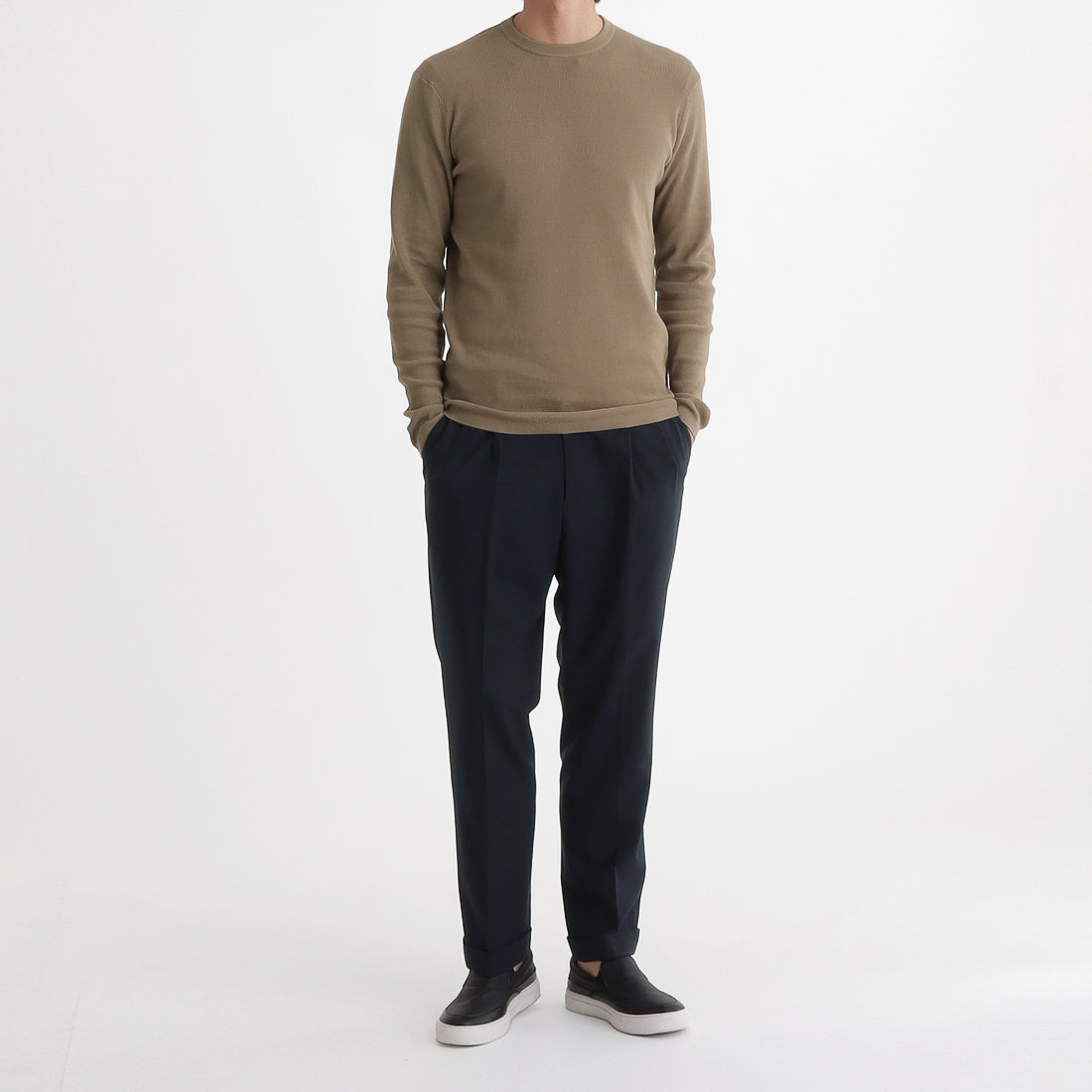 Mini Thermal Knit Color: Mocha