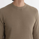 Mini Thermal Knit Color: Mocha