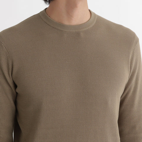 Mini Thermal Knit Color: Mocha