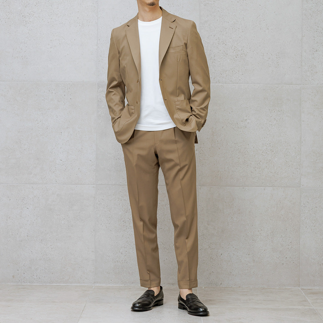 Tropical Easy Trousers Color: Camel