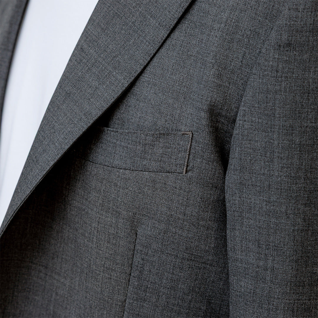 Tropical Tailored Jacket Color: Charcoal