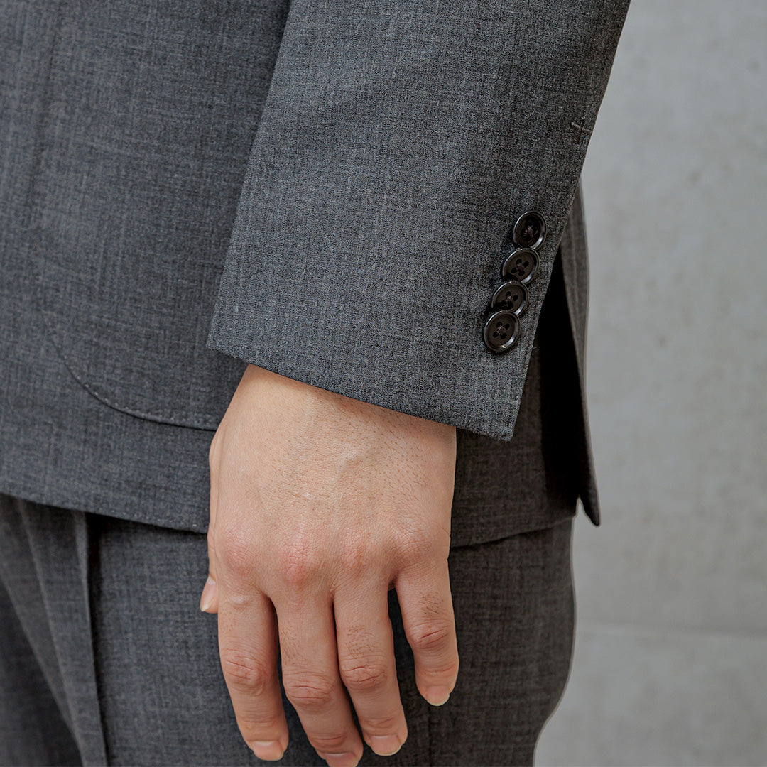 Tropical Tailored Jacket Color: Charcoal