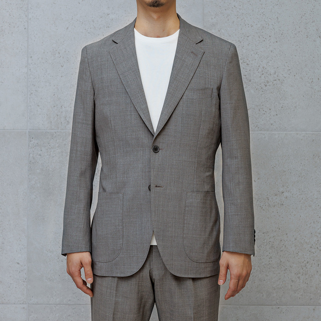 Tropical Tailored Jacket Color: Gray
