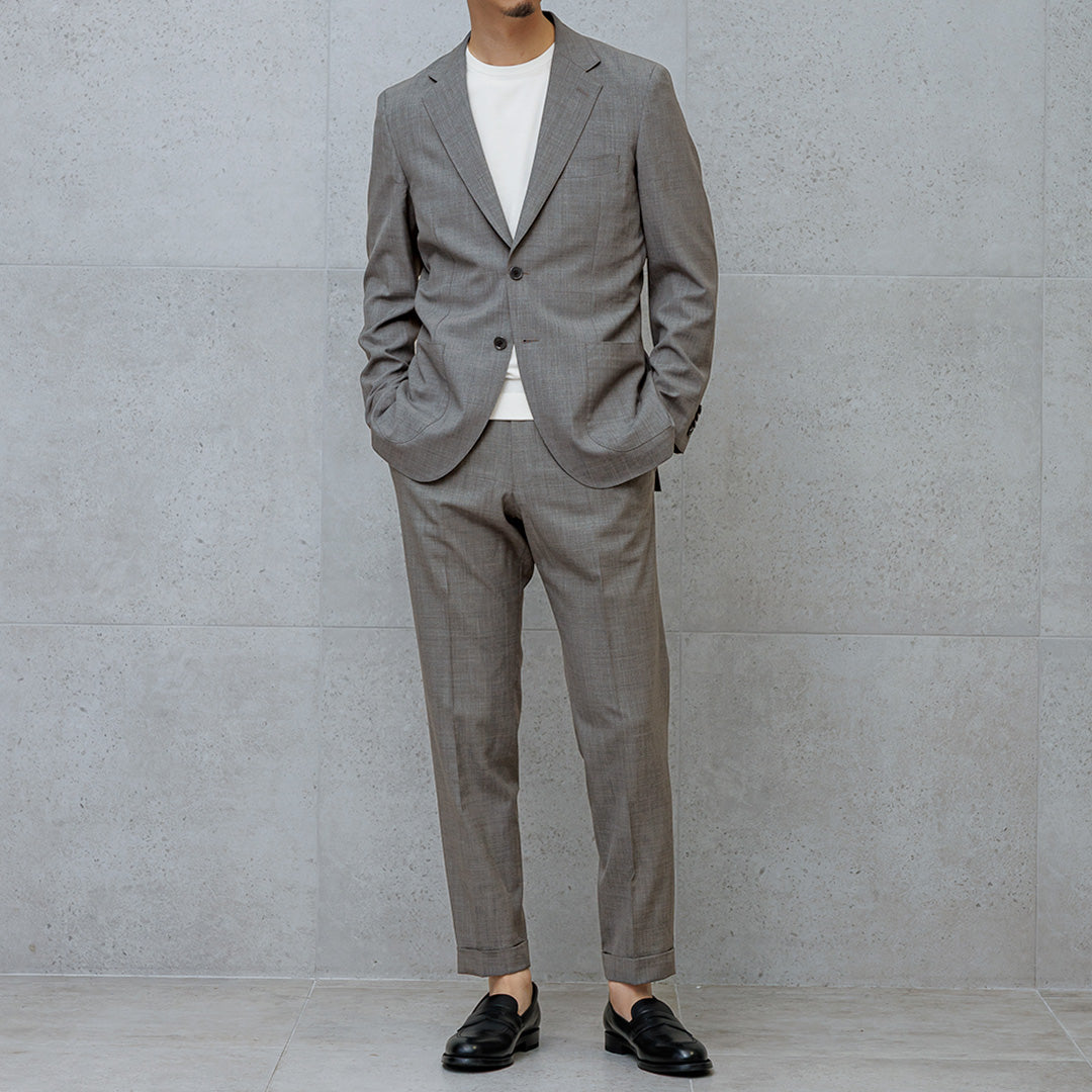 Tropical Tailored Jacket Color: Gray