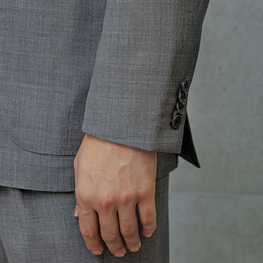 Tropical Tailored Jacket Color: Gray