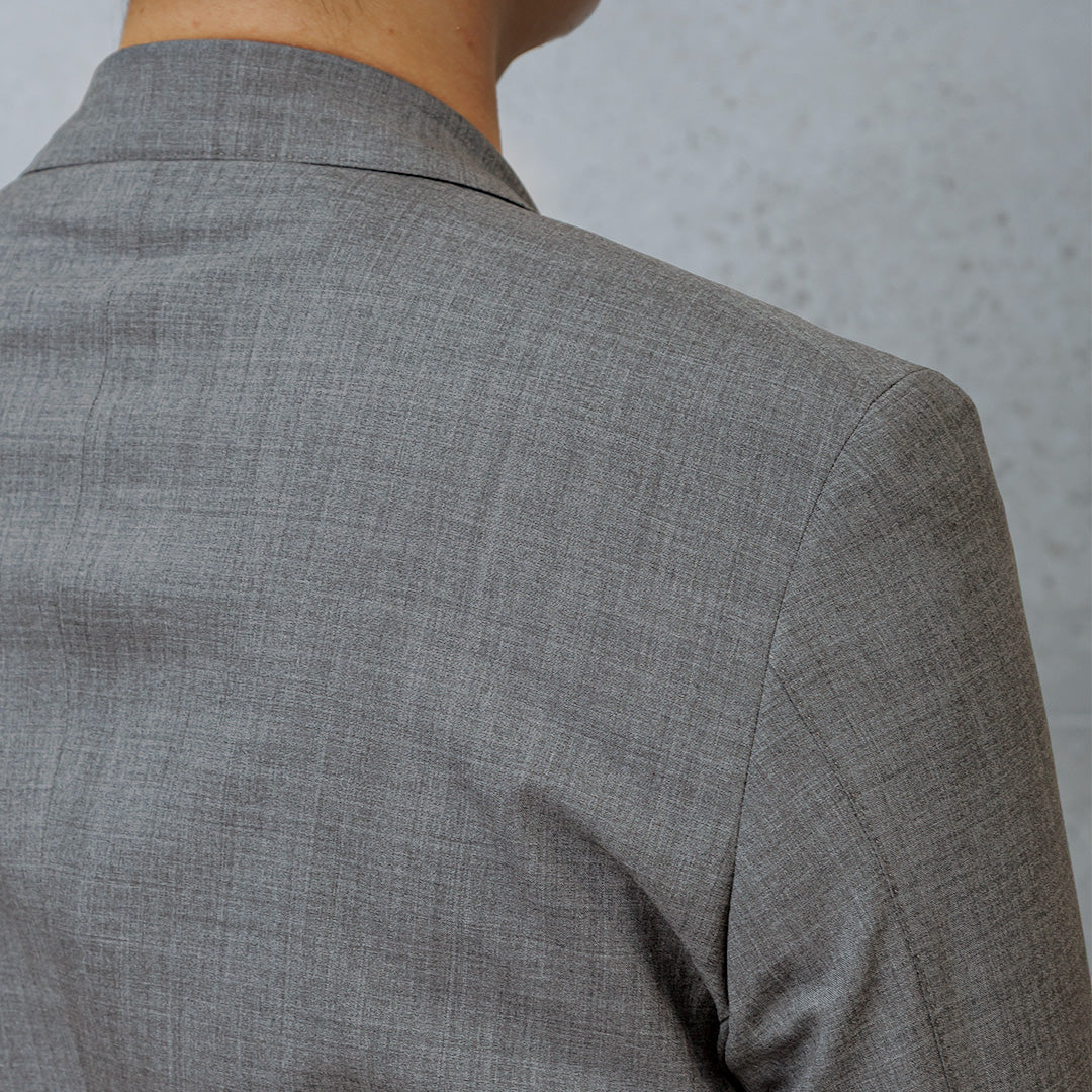 Tropical Tailored Jacket Color: Gray