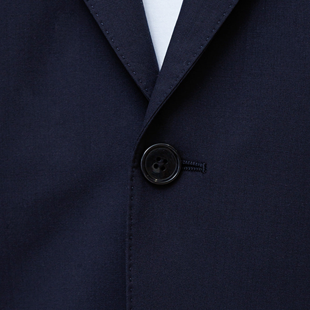 Tropical Tailored Jacket Color: Navy