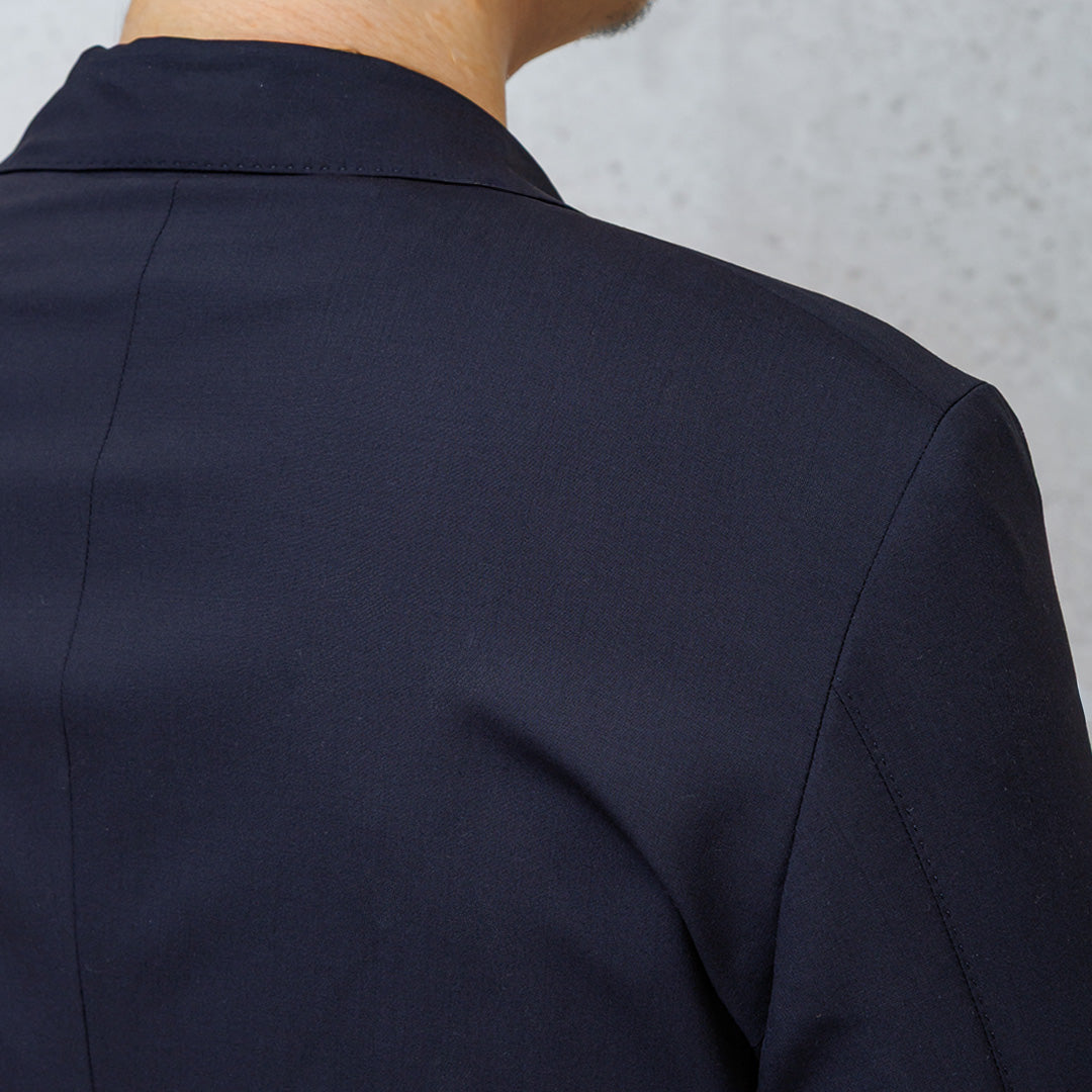Tropical Tailored Jacket Color: Navy