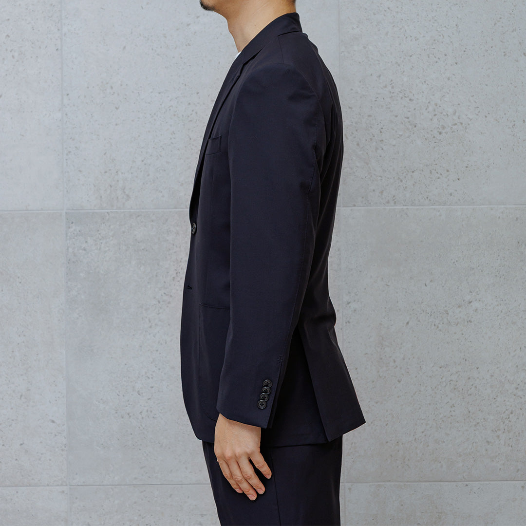 Tropical Tailored Jacket Color: Navy