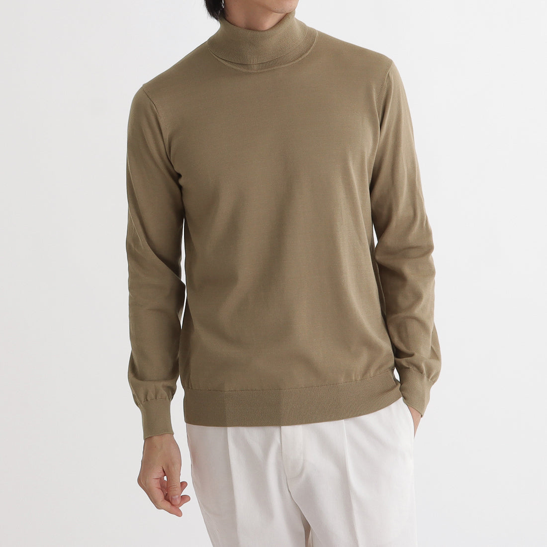 Turtleneck Knit Color: Mocha