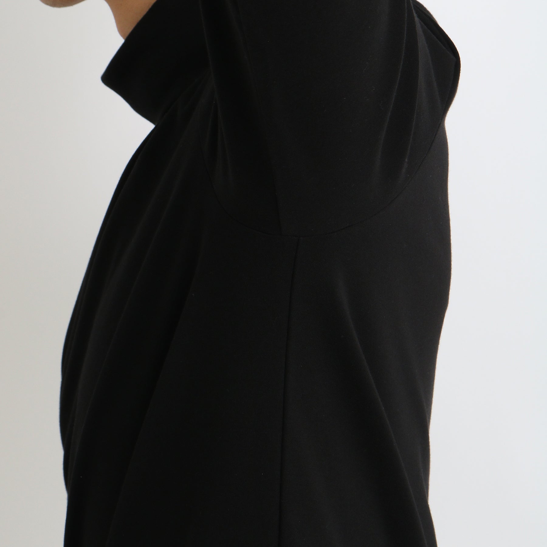 ON CleanCloud 長袖Tシャツ ブラック・グラデーション　海外Ｍサイズ SUVIN PLATINUM Big T-shirt | ＋CLOTHET ONLINE