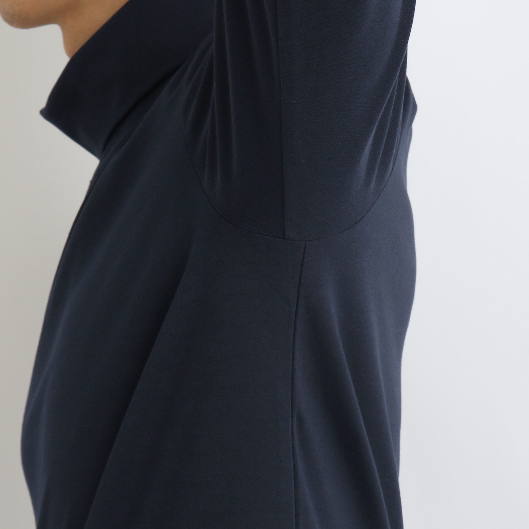 スビンプラチナムスムース タートルネックロングスリーブTシャツ