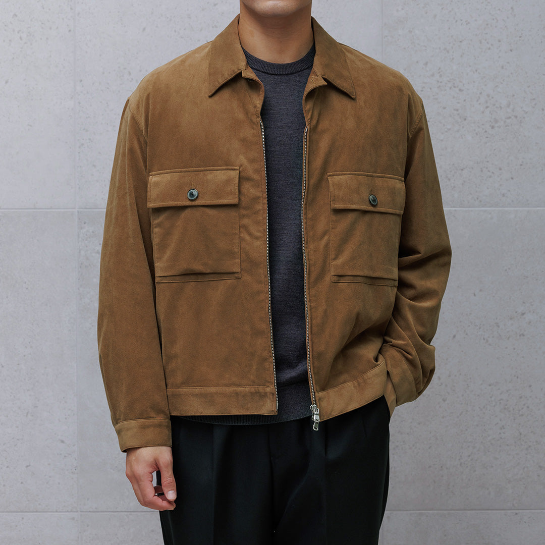 【10/12販売開始】Ultrasuede® Tracker Jacket Color: Camel