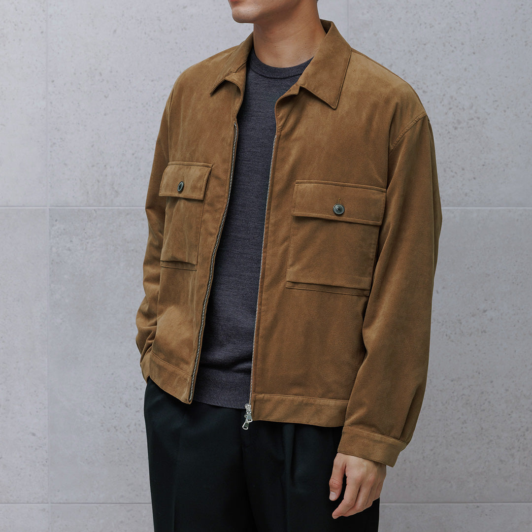 【10/12販売開始】Ultrasuede® Tracker Jacket Color: Camel