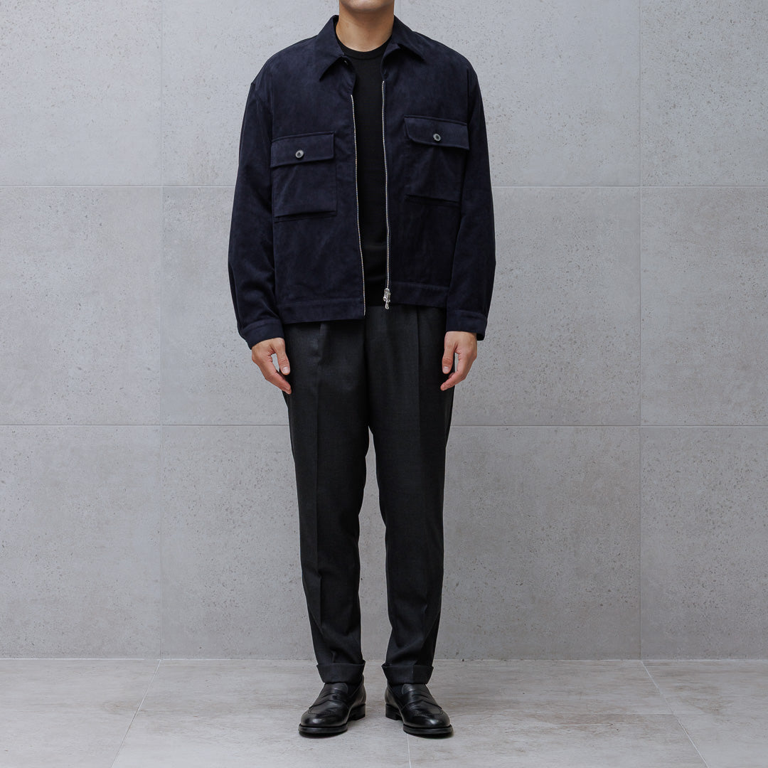 【10/12販売開始】Ultrasuede® Tracker Jacket Color: Navy