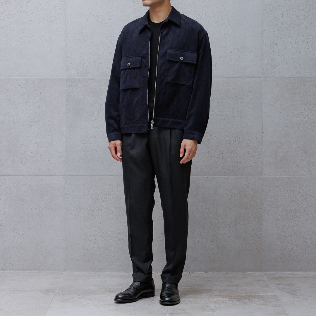【10/12販売開始】Ultrasuede® Tracker Jacket Color: Navy