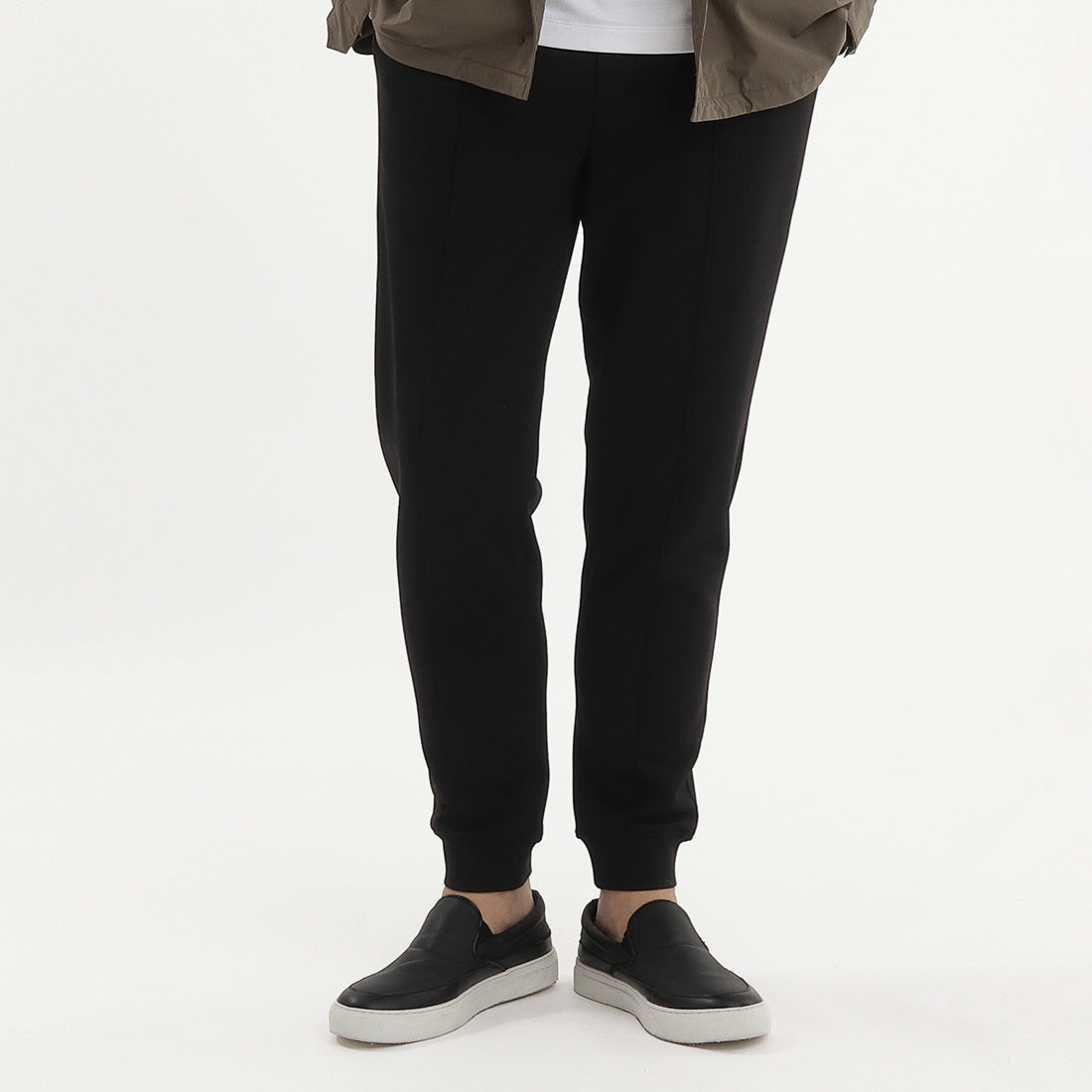 +CLOTHET Urake Jogger Pantsスビンプラチナム裏毛 CLOTHET Urake Jogger Pantsスビンプラチナム裏毛 クロス