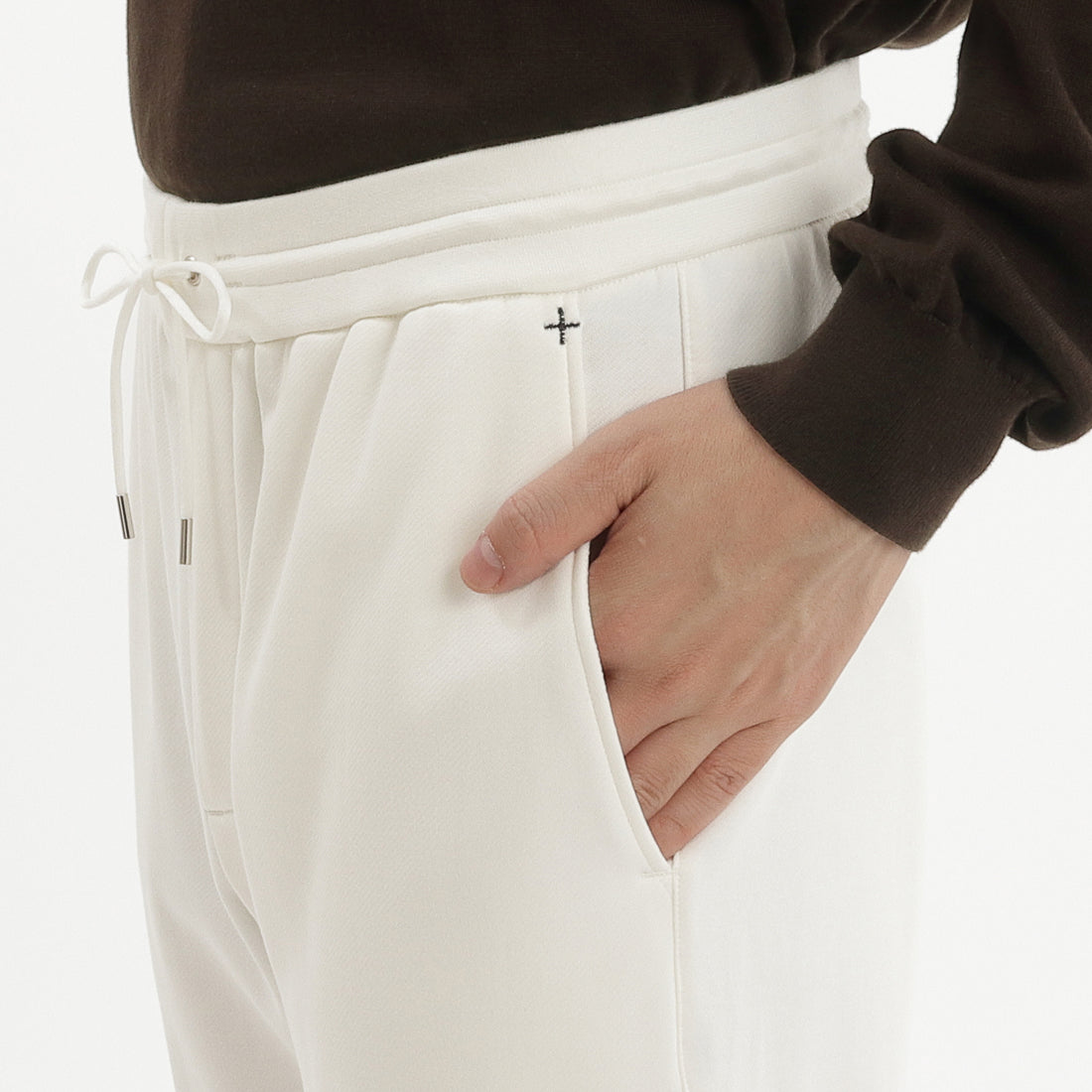 スビンプラチナムウラケ スウェットパンツ オフホワイト | ＋CLOTHET