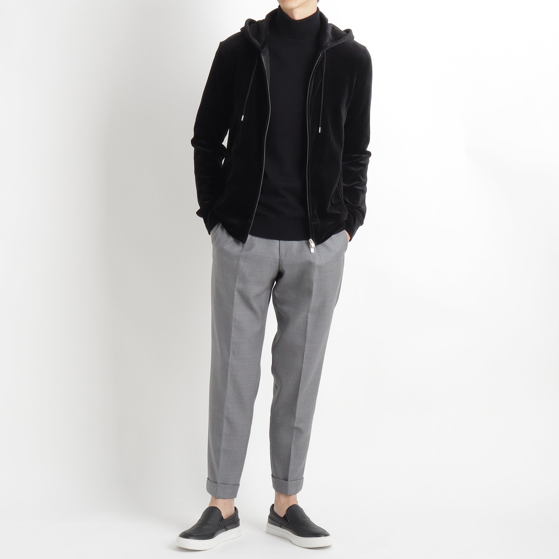 スビンプラチナムベロアフーディ – ＋CLOTHET ONLINE