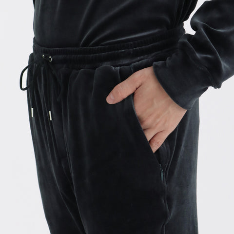 Velour Sweatpants Color: Navy