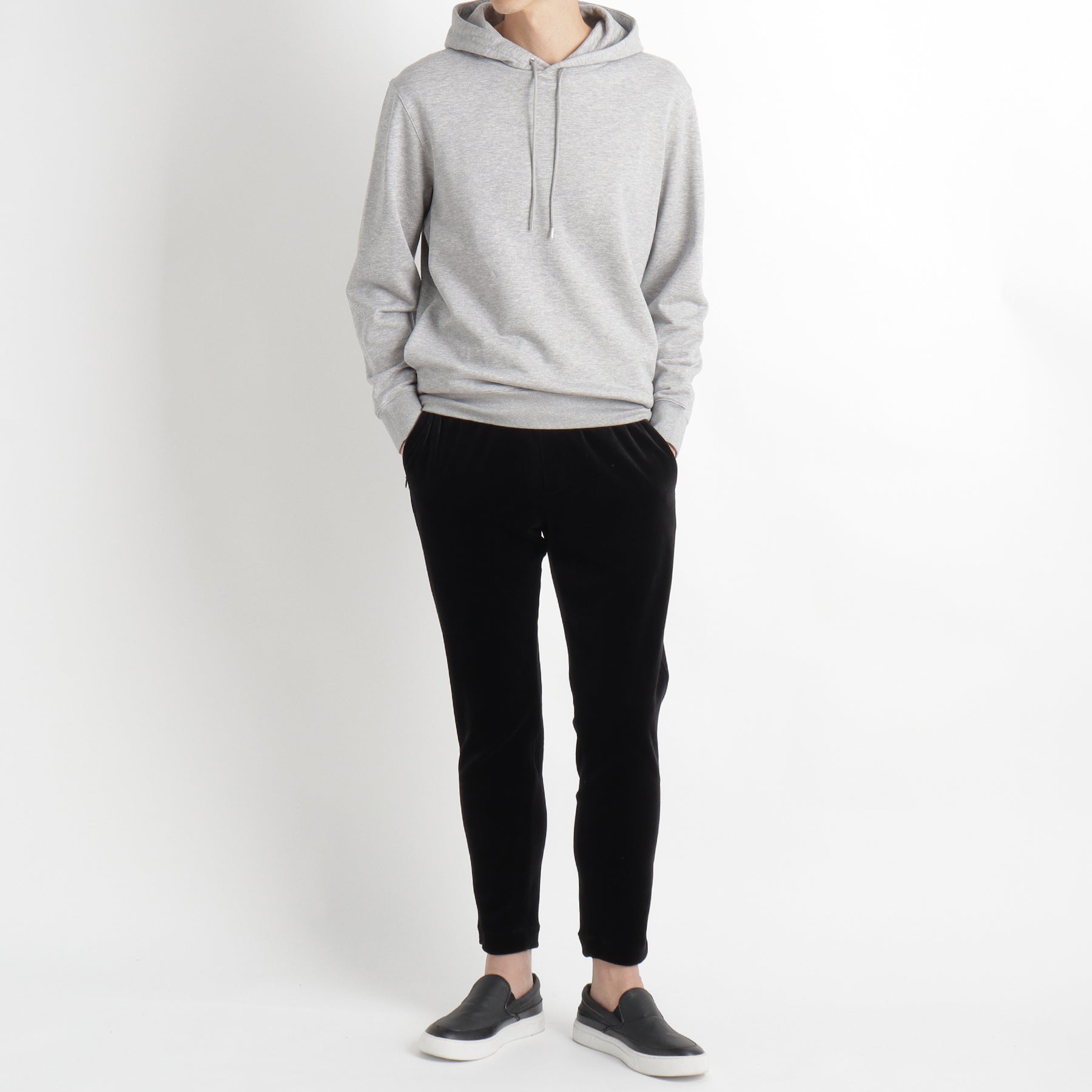 スビンプラチナムベロア スウェットパンツ ブラック | ＋CLOTHET ONLINE