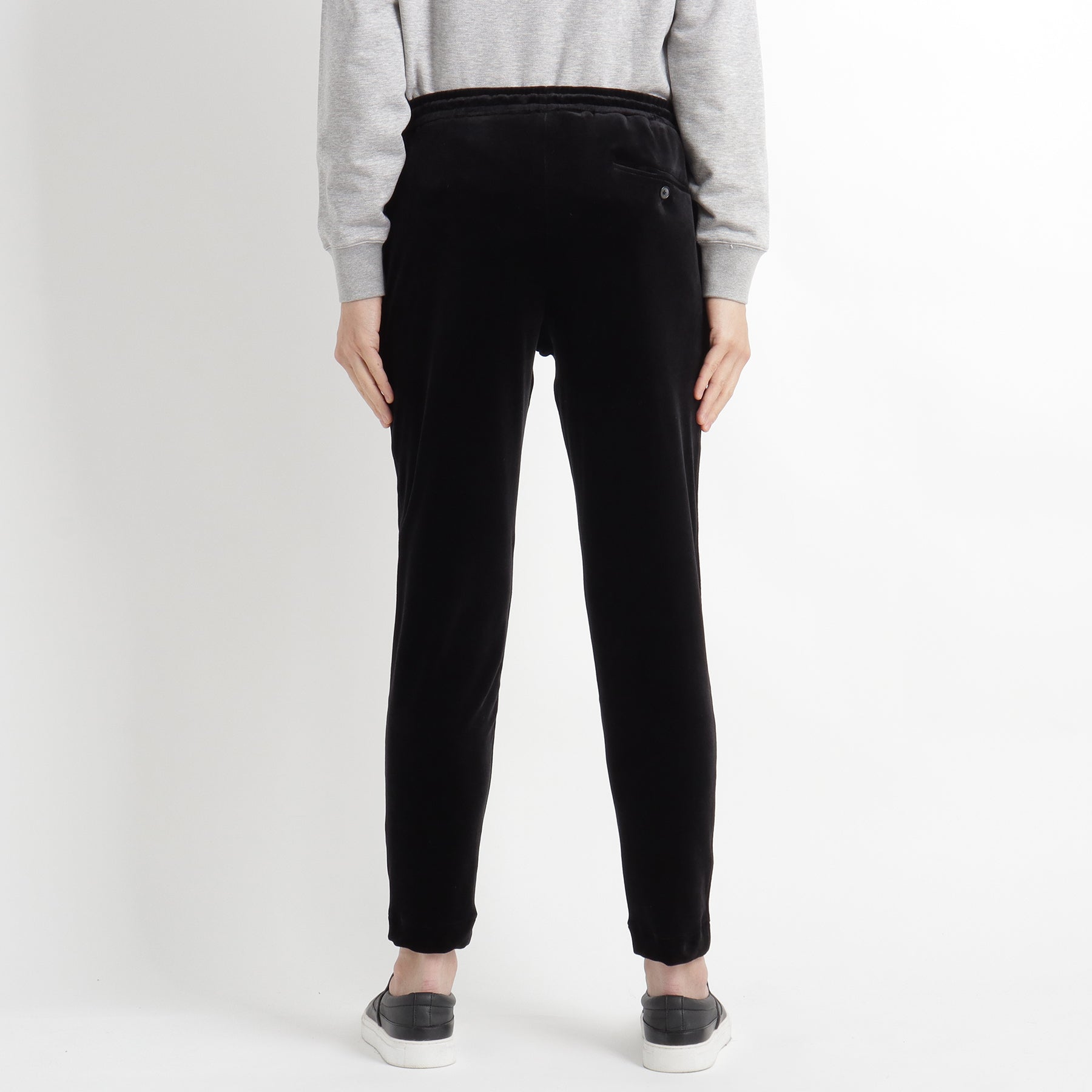 スビンプラチナムベロア スウェットパンツ ブラック | ＋CLOTHET ONLINE